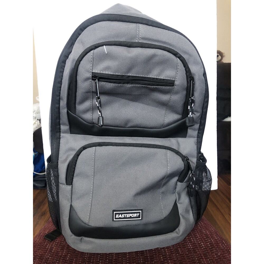 EASTSPORT Lg Gray/ Black Backpack VGC